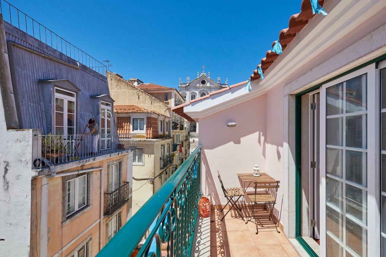 Cozy Apartment In Historic Center With Terrace Lisboa Exterior foto
